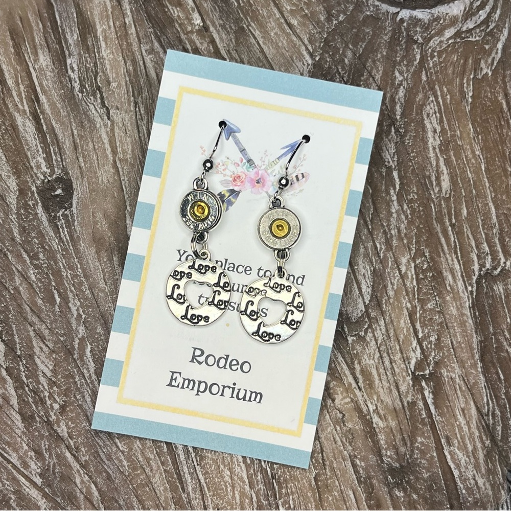 Bullet Stud Dangly Cowgirl Collection Earrings